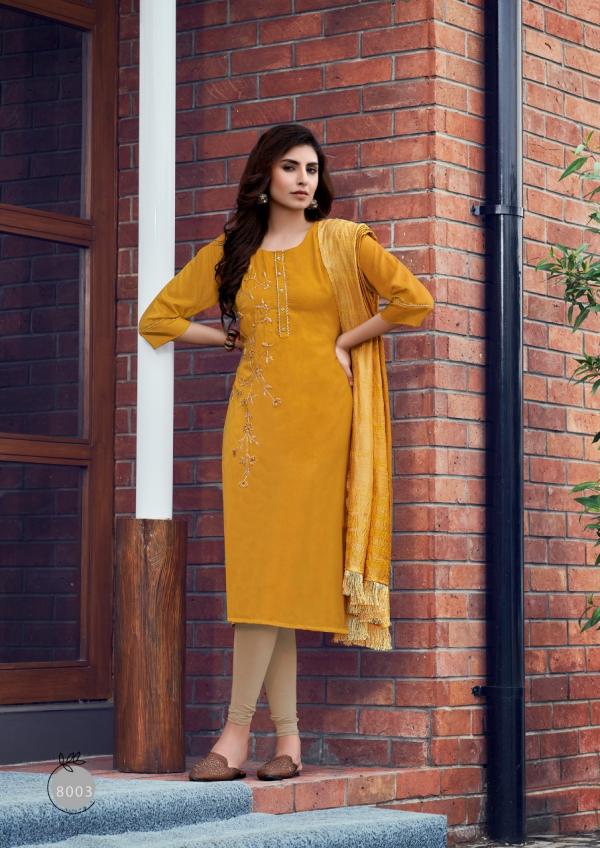 Parra Chunnri 8 Designer Kurti With Dupatta Collection